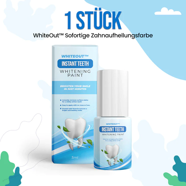 Sofortige WhiteOut™ Zahnaufhellungsfarbe