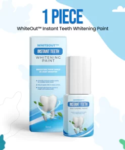 WhiteOut™ Instant Teeth Whitening Paint