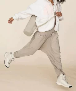 Women's Loose Sleeveless Jumpsuits Spaghetti Strap Stretchy Long Pant Romper Jumpsuit With Pockets Zipper