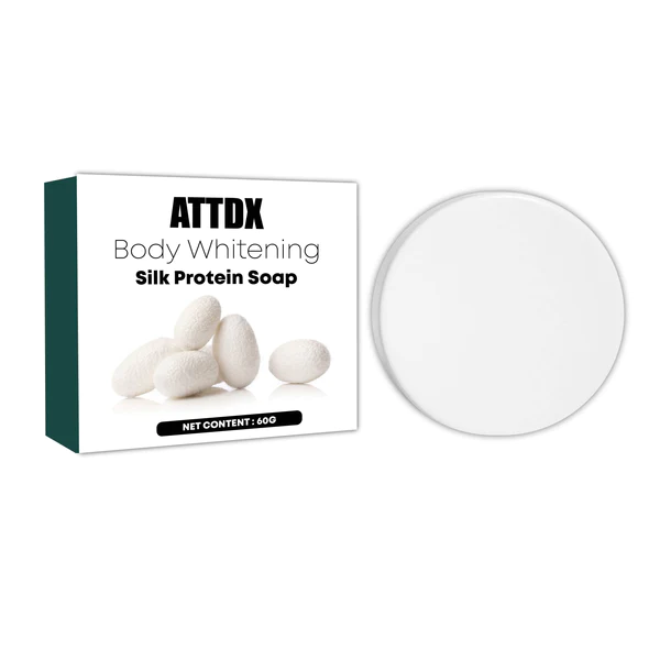 Jabón de proteína de seda para blanquear el cuerpo ATTDX