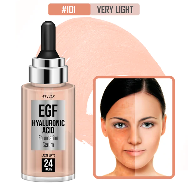 ATTDX EGF Hyaluronic Acid Foundation Serum