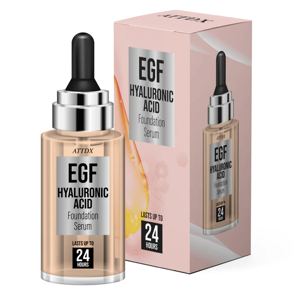 ATTDX EGF Hyaluronic Acid Foundation Serum