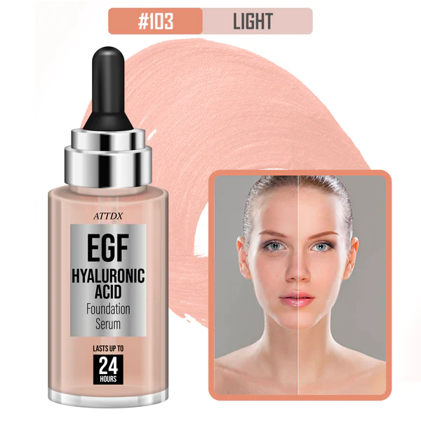 ATTDX EGF Hyaluronic Acid Foundation Serum