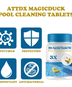 ATTDX MagicDuck Pool Cleaning Tablets