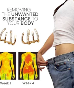 Alternative view of Acupressure Slimming Ear Cuff