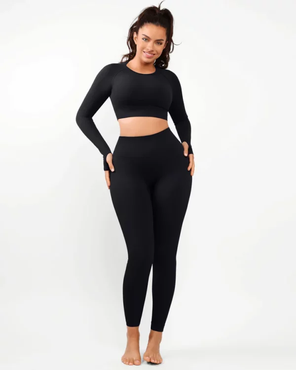 AirWear Long Sleeve & High-Waist Legging Set