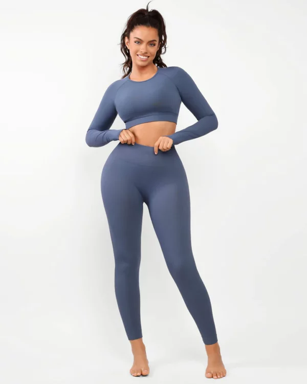 AirWear Long Sleeve & High Waist Legging Set