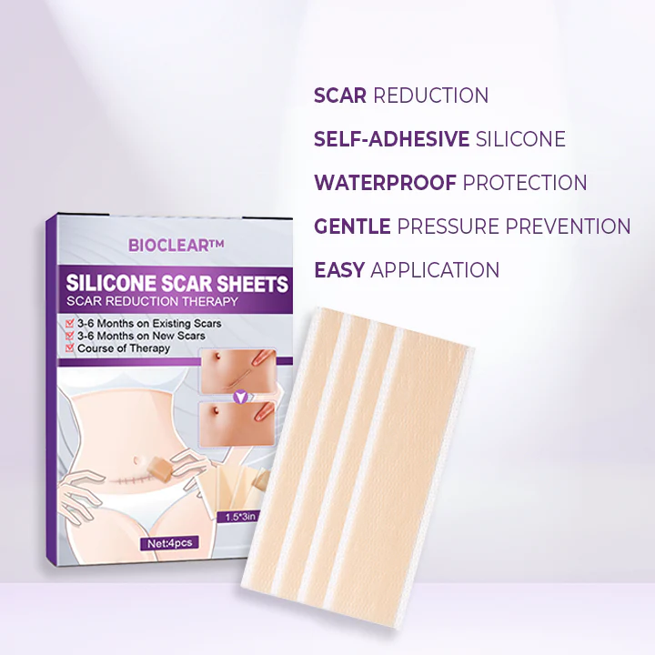 BIOCLEAR™ Silicone Scar Reduction Sheets - Wowelo - Your Smart Online Shop