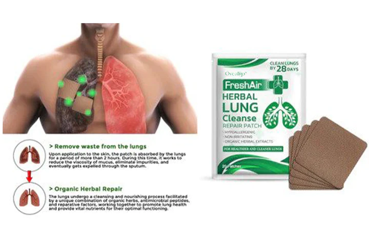 CC™ FreshAir Herbal Lung Cleanse Repair Patch - Wowelo - Your