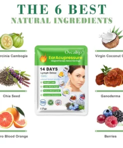 CNDB LUNA EarAcupressure Magnetherapy Detoxi Earrings