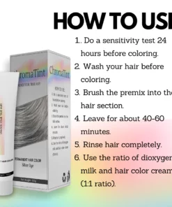 ChromaTint™ Permanent Silver Hair Dye
