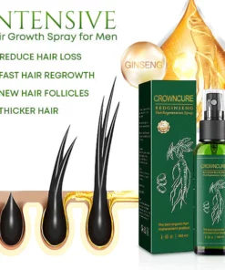 CrownCure™ RedGinseng HairRegeneration Spray