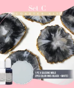 CrystalArt™ Resin Coaster DIY Set