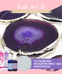 CrystalArt™ Resin Coaster DIY Set