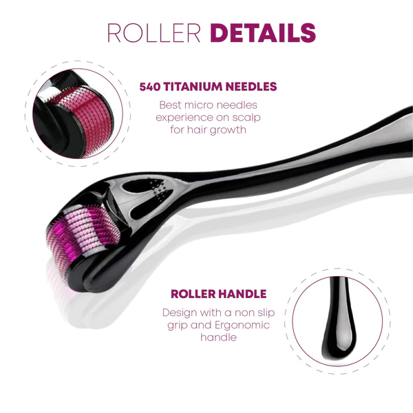 FOLIGAIN Men HairRegrowth EssenceSpray with Roller - Image 2