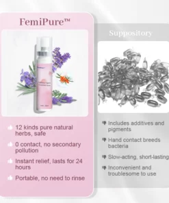 FemiPure™ Feminine Vaginal Deodorant Spray