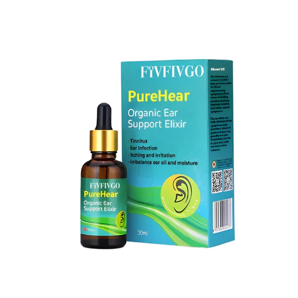 Fivfivgo™ PureHear ஆர்கானிக் காது ஆதரவு அமுதம்