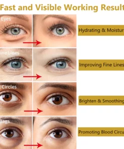 Alternative view of Fivfivgo™ 24K Gold Schneckenkollagen-Augenmaske