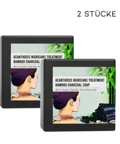 Fivfivgo™ Acanthosis Nigricans Behandlung Seife aus Bambuskohle