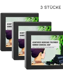 Fivfivgo™ Acanthosis Nigricans Behandlung Seife aus Bambuskohle