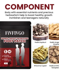 Fivfivgo™ Herbal Height Increasing Foot Patch