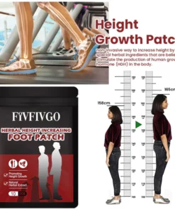 Fivfivgo™ Kräuter-Fußpflaster zur Erhöhung der Körpergröße