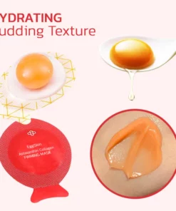 Flysmus EggSkin Astaxanthin Collagen Firming Mask