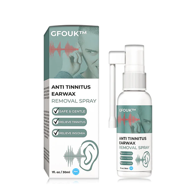 GFOUK ™ Anti Tinnitus Earwax Tshem Tawm Spray