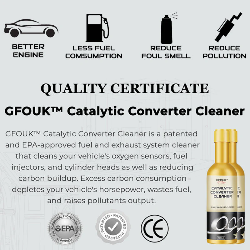 Catalytic Converter Cleaner Multipurpose Engine Exhaust System