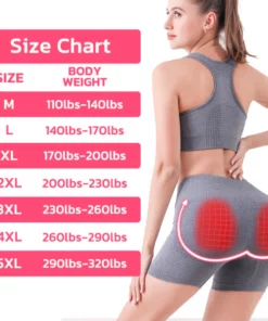 GFOUK™ IONIC Turmalin-Gewebe Atmungsaktive Shaping Shorts