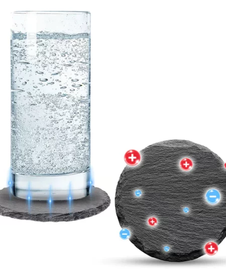 GFOUK™ IONWater Detoxing Tourmaline Energy Gemstone Coaster