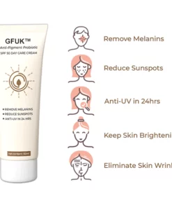 Alternative view of GFUK™ Anti-Pigment Probiotic SPF 50 Day Care Cream