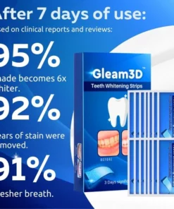 Gleam3D™ Teeth Whitening Strips