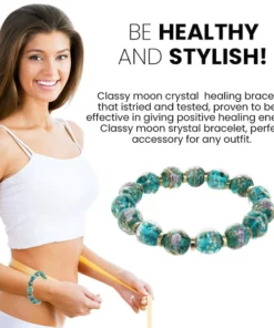 HIGH VIBRATIOH MOON CRYSTAL HEALING BRACELET