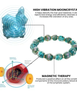 HIGH VIBRATIOH MOON CRYSTAL HEALING BRACELET