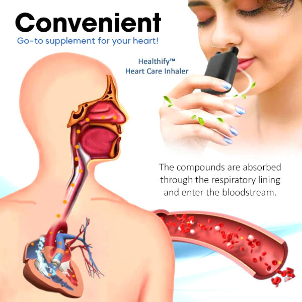 جهاز الاستنشاق Healthify ™ Heart Care Inhaler