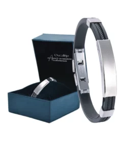 Humxf™ Apus Ion Therapeutic Lympunclog Titanium Wristband Pro