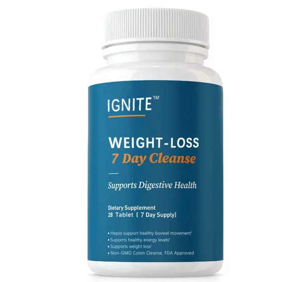 Ignite™ 7-Day Cleanse Supplemento dietetico avanzato per la pulizia intestinale e la disintossicazione