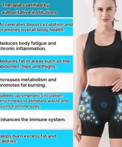 Ion Shaping Shorts Comfort Breathable Fabric Contains Tourmaline Fabric