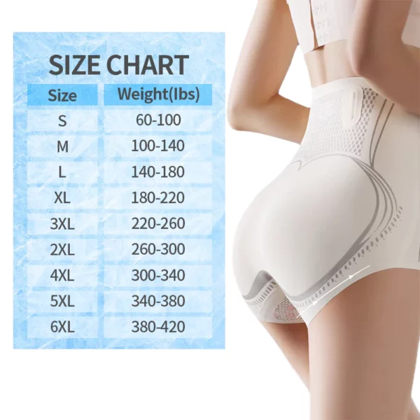 LUCKYSONG™ Ice Silk Ion Fiber Repair Shorts Shaping Shorts