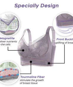 LUCKYSONG™ EleganzaCurve Tourmaline Fiber Recontour Bra