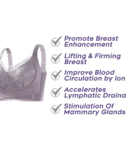 LUCKYSONG™ EleganzaCurve Tourmaline Fiber Recontour Bra