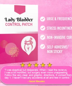Lady Bladder Control Patch (6pcs)