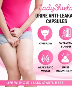 LadyShield™ Urine Anti-Leakage Capsules
