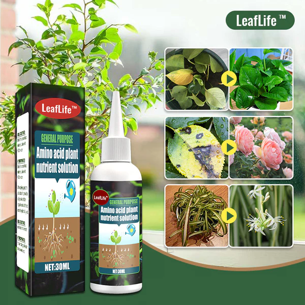 Пажыўны раствор амінакіслот для раслін LeafLife™