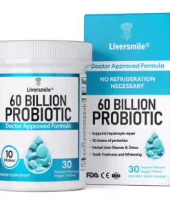 Liversmile® Intense Antioxidant Liver Cleanse Oral Probiotics