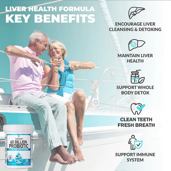 Liversmile® Intense Antioxidant Liver Cleanse Oral Probiotics - Image 3
