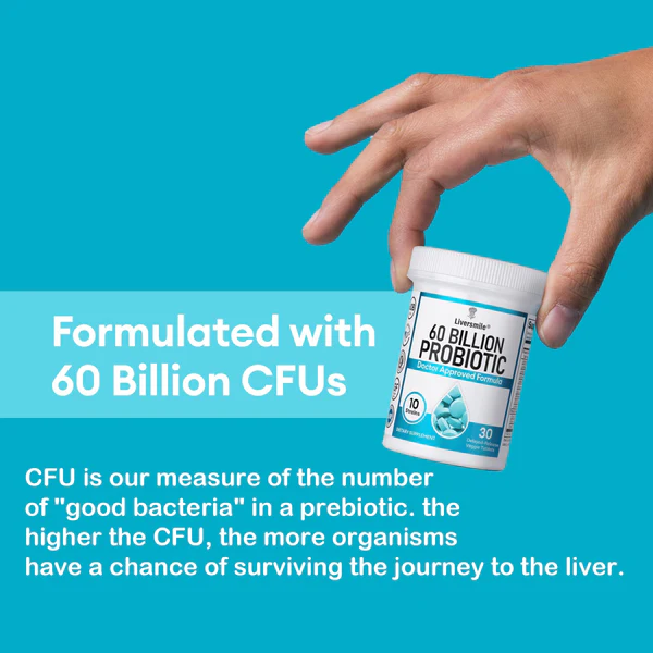 Liversmile® Intense Antioxidant Liver Cleanse Oral Probiotics - Image 5