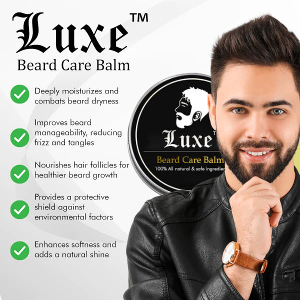 Bálsamo para o coidado da barba Luxe™