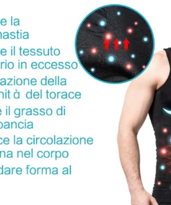 MANSottile Gilet a Compressione Modellante